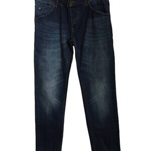 Pierre Cardin Jeans Classic Denim Slim Tapered 32x34 Button Fly 5 Pocket Design